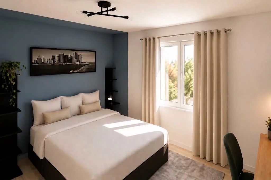Chambre du projet « Noah » par Oll Design